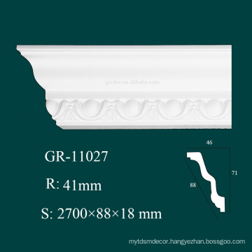 Polyurethane Pop Building Material Hand Carved Foam Injection Molding